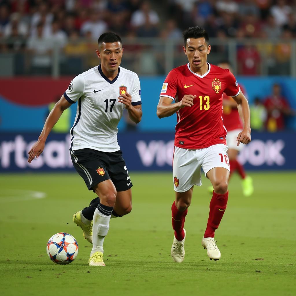 Nguyen Cong Phuong's skillful display at the Asian Cup 2019