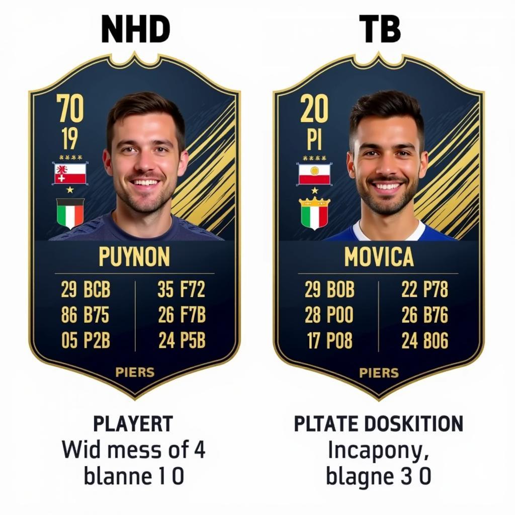 Comparing NHD and TB Players in FIFA Online 4