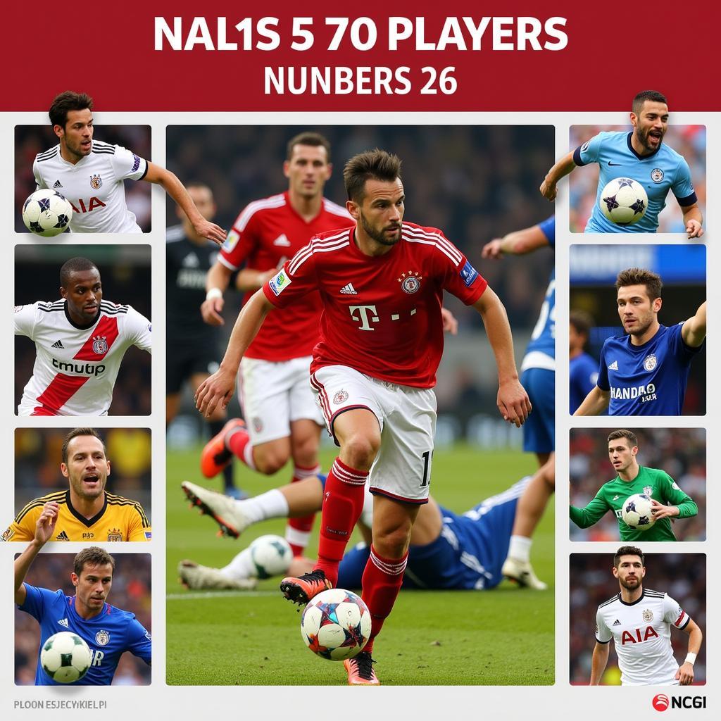 Bundesliga players wearing the number 26