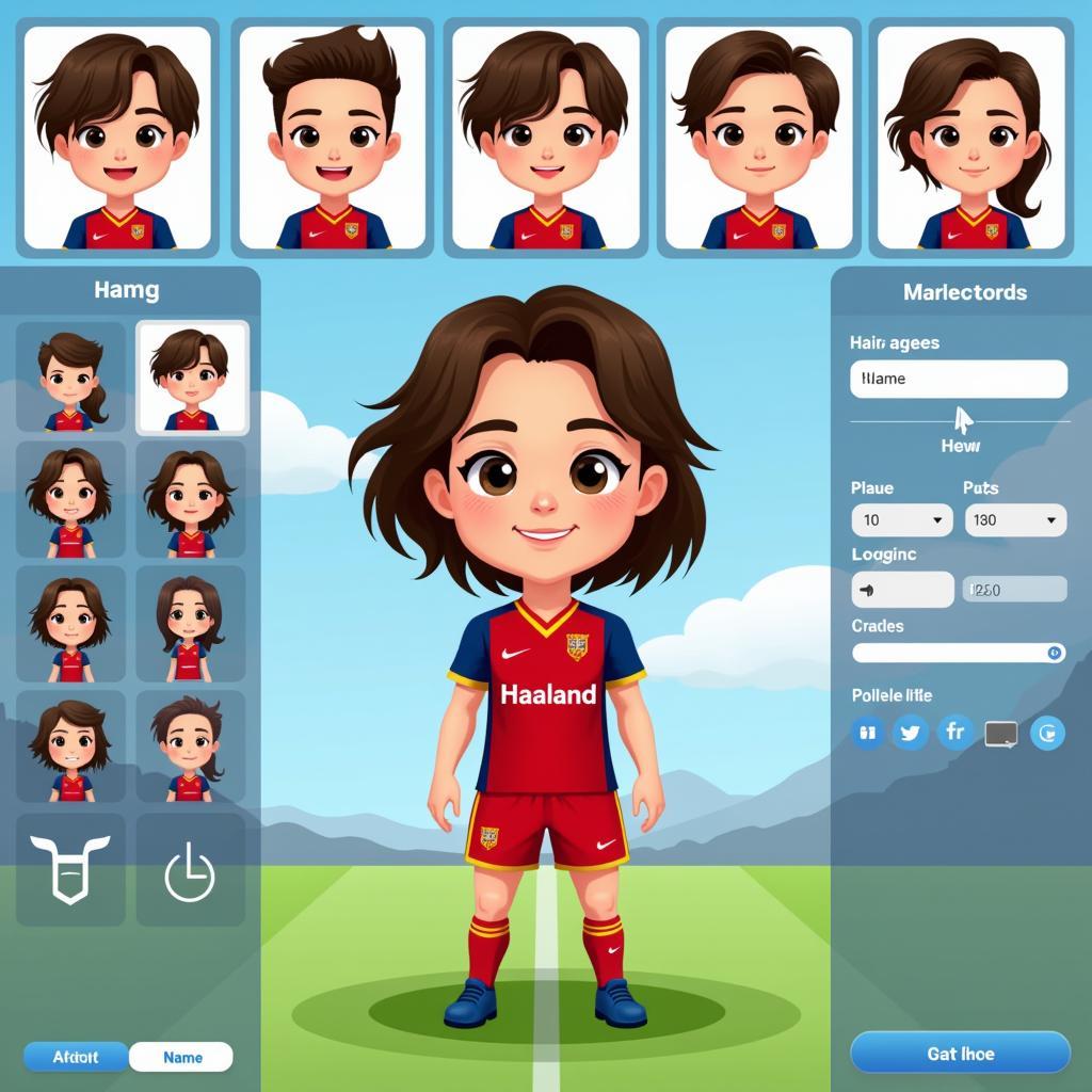 Online Football Avatar Creator