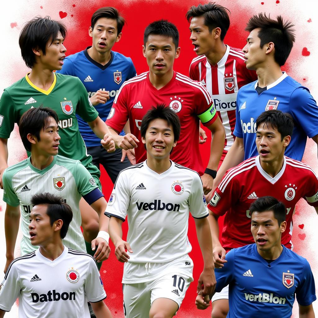 Other Uchida players in Japanese football leagues