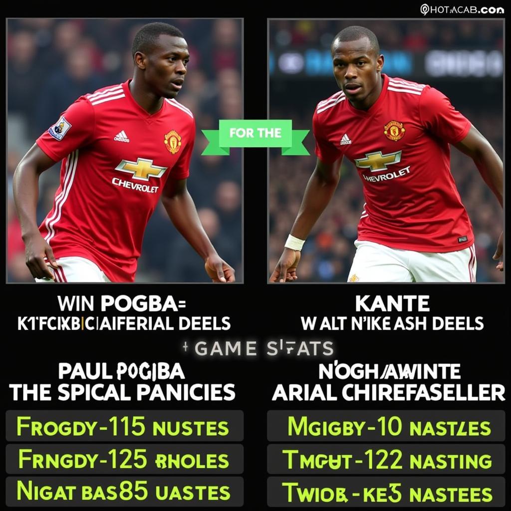 FO4 Strongest Midfielders: Paul Pogba and N'Golo Kanté