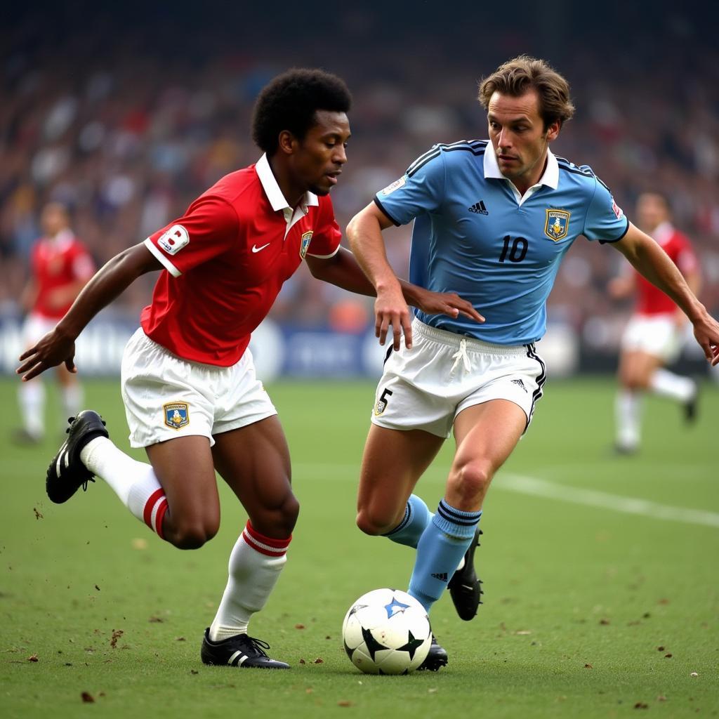 Pelé and Johan Cruyff: Two Football Legends