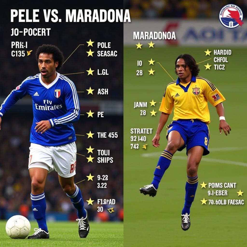 Pele and Maradona: Dominant 8-Star Strikers in FO3