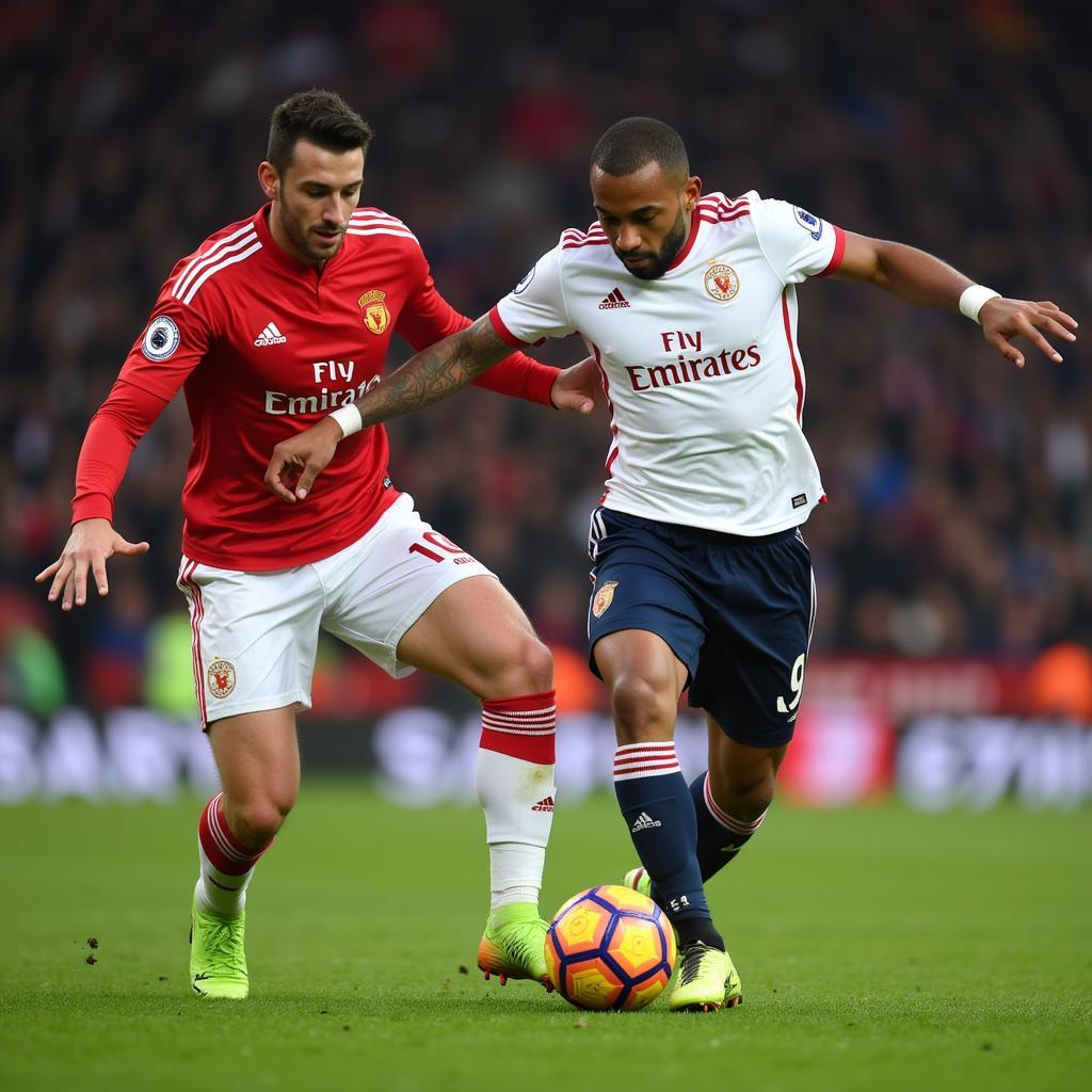 Pepe aggressively defending against an attacker