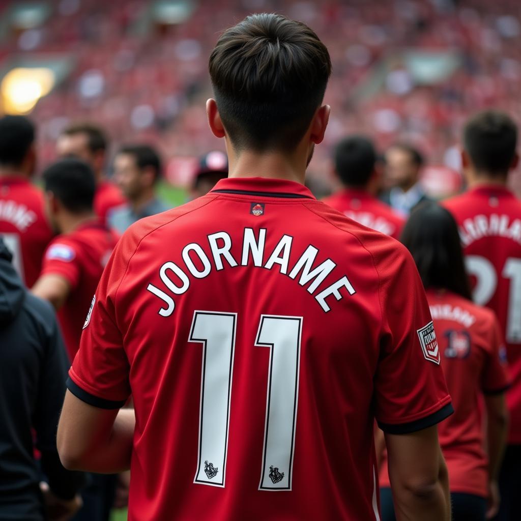 Personalized Manchester United Jersey