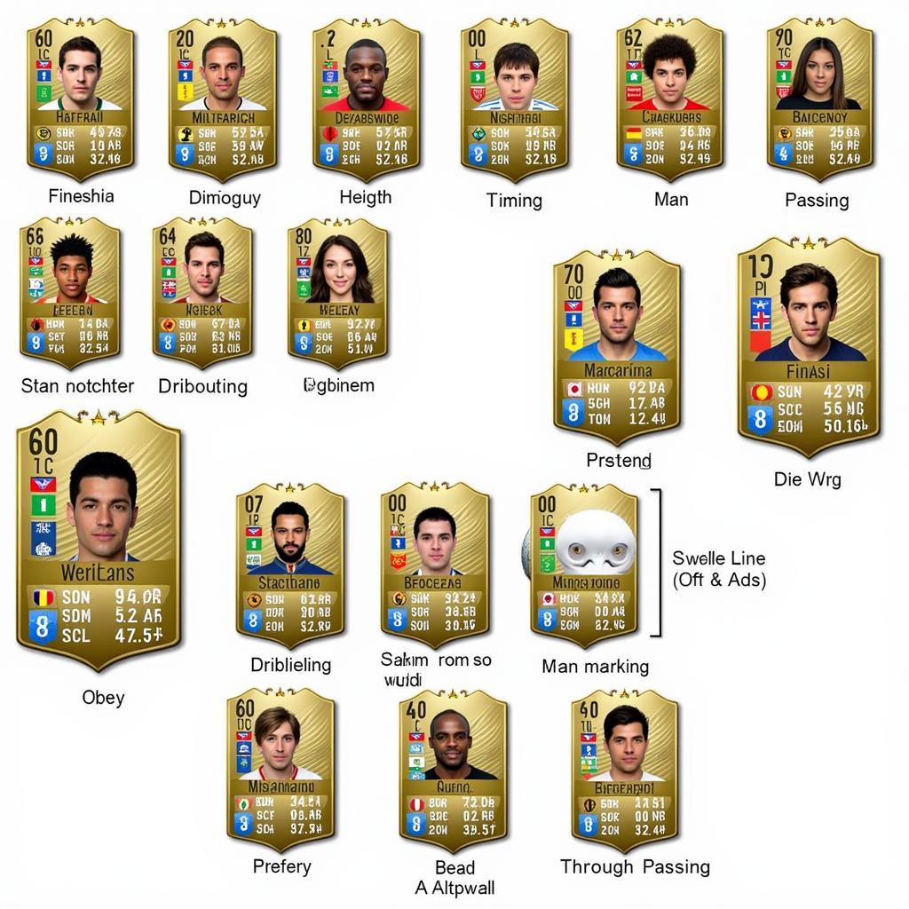 Examples of Player Skill Cards in PES 2013