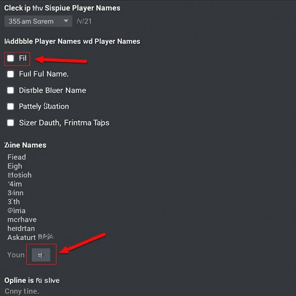 PES 2017 Player Name Settings