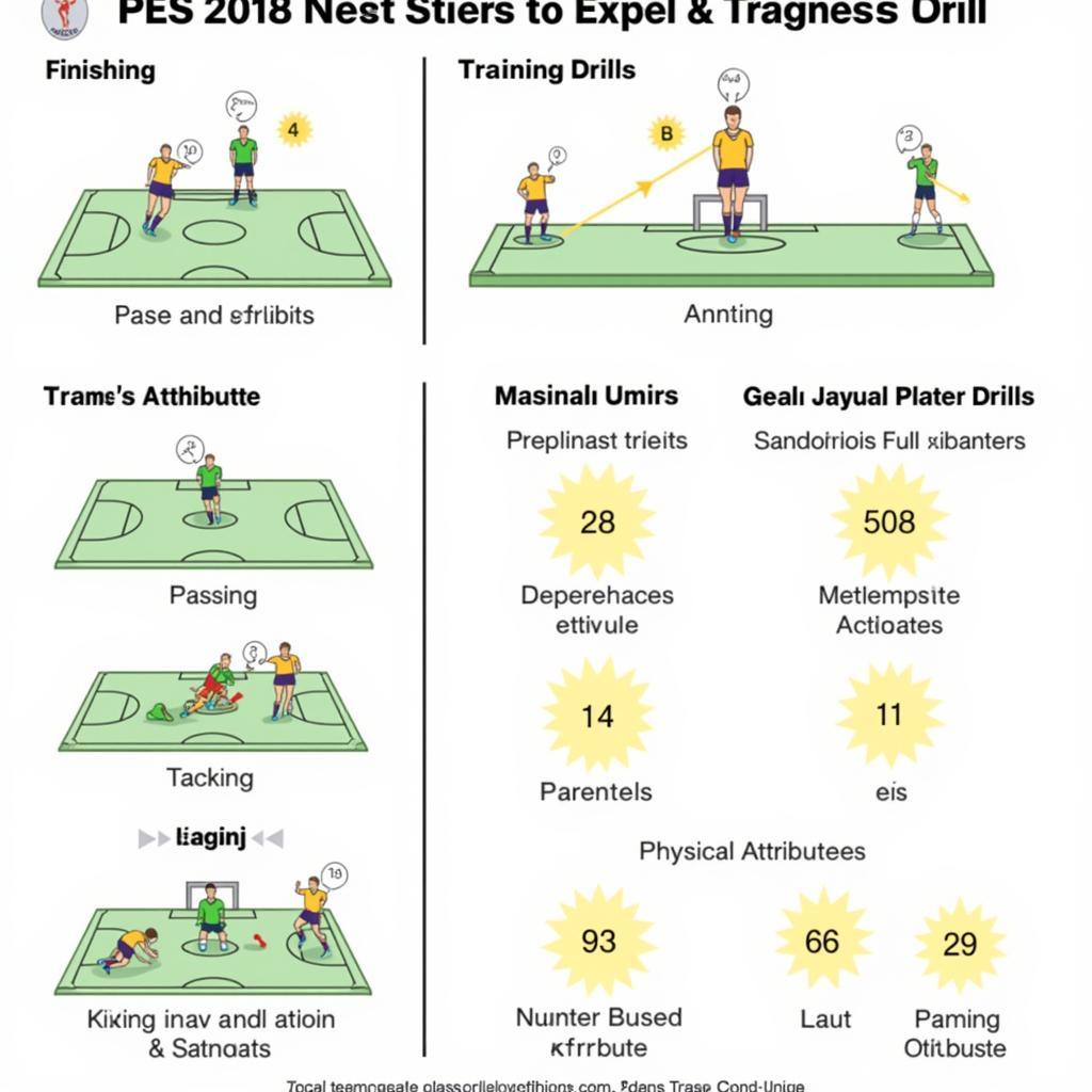 PES 2018 Training Drills for Improved Stats