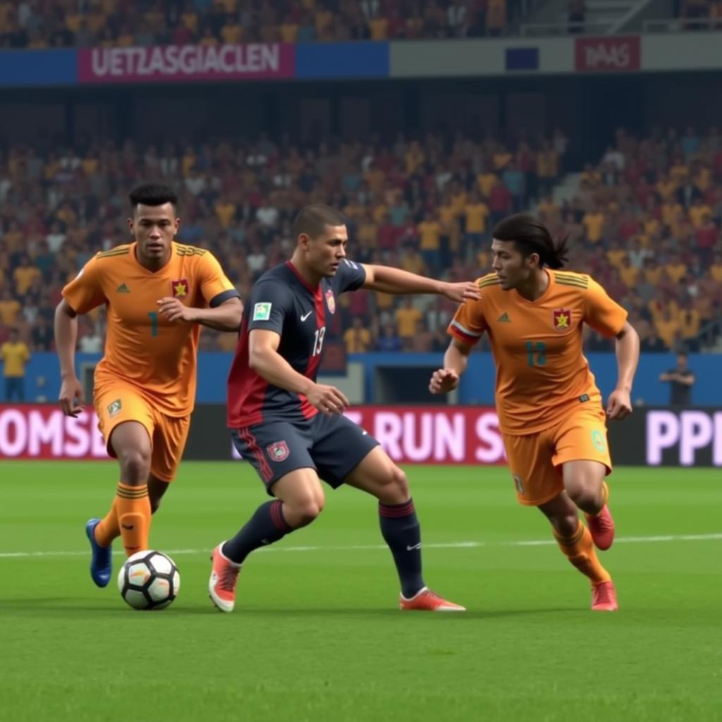 PES 6 Vietnamese National Team Gameplay