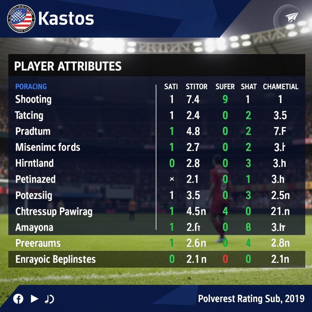 Top Eleven Player Attributes Explained