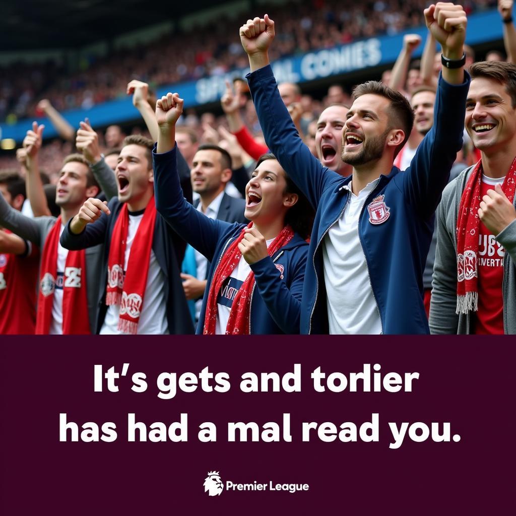 Promoting Positive Fan Culture in the Premier League