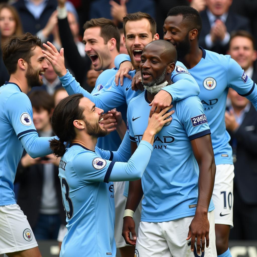 Premier League Title Celebration 2018