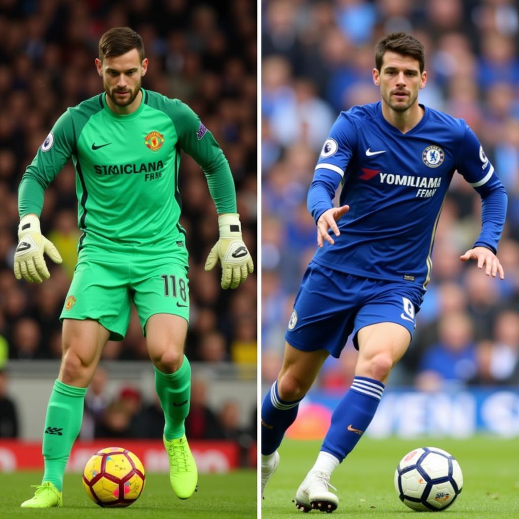 Premier League Goalkeepers 2017: De Gea and Courtois