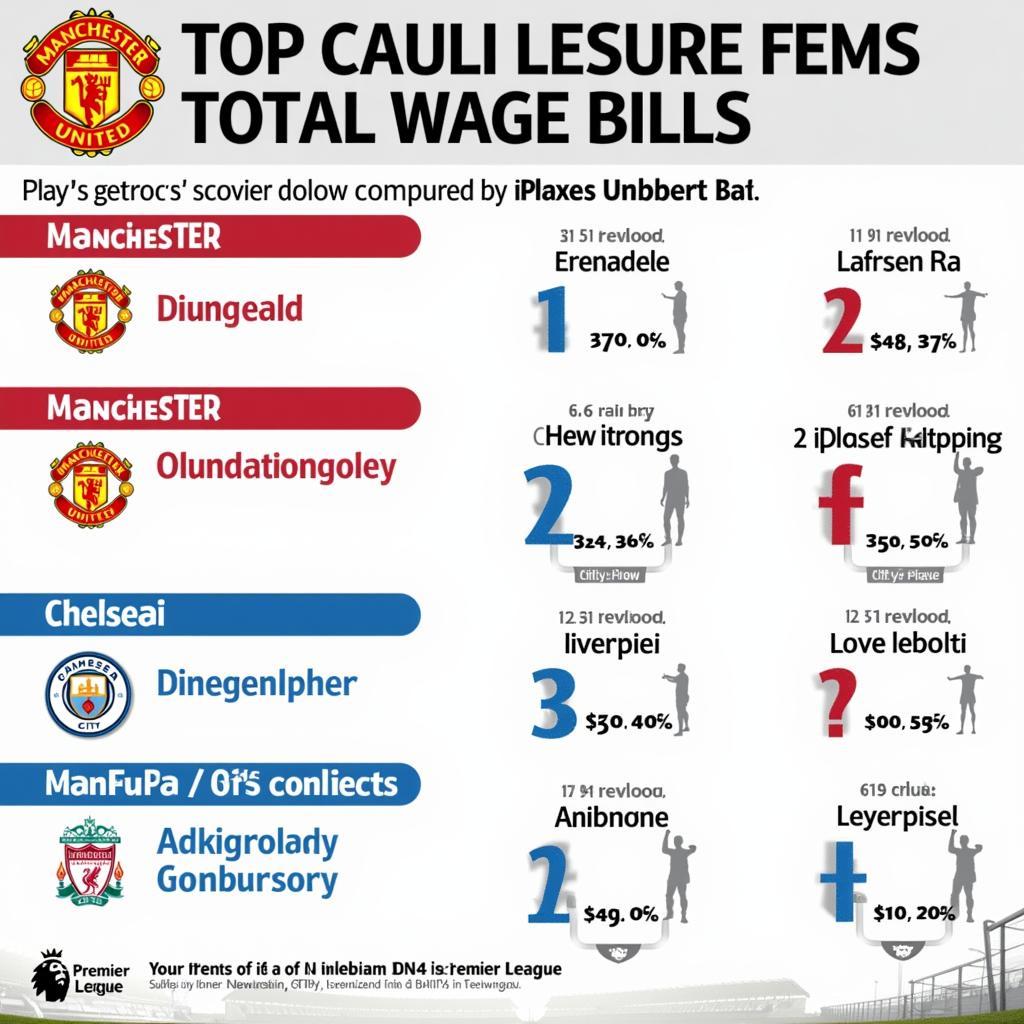 Premier League Salary Comparison by Club