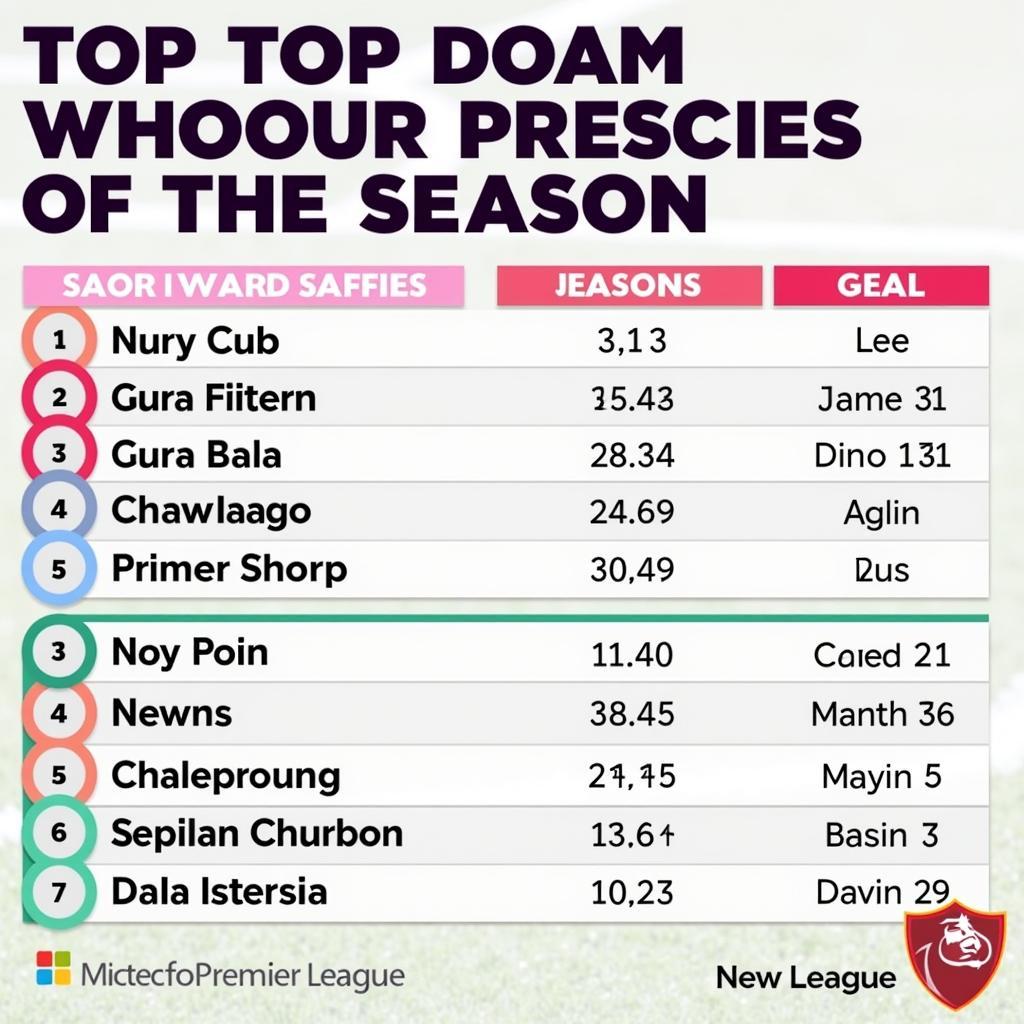 Top Scorers in the Premier League