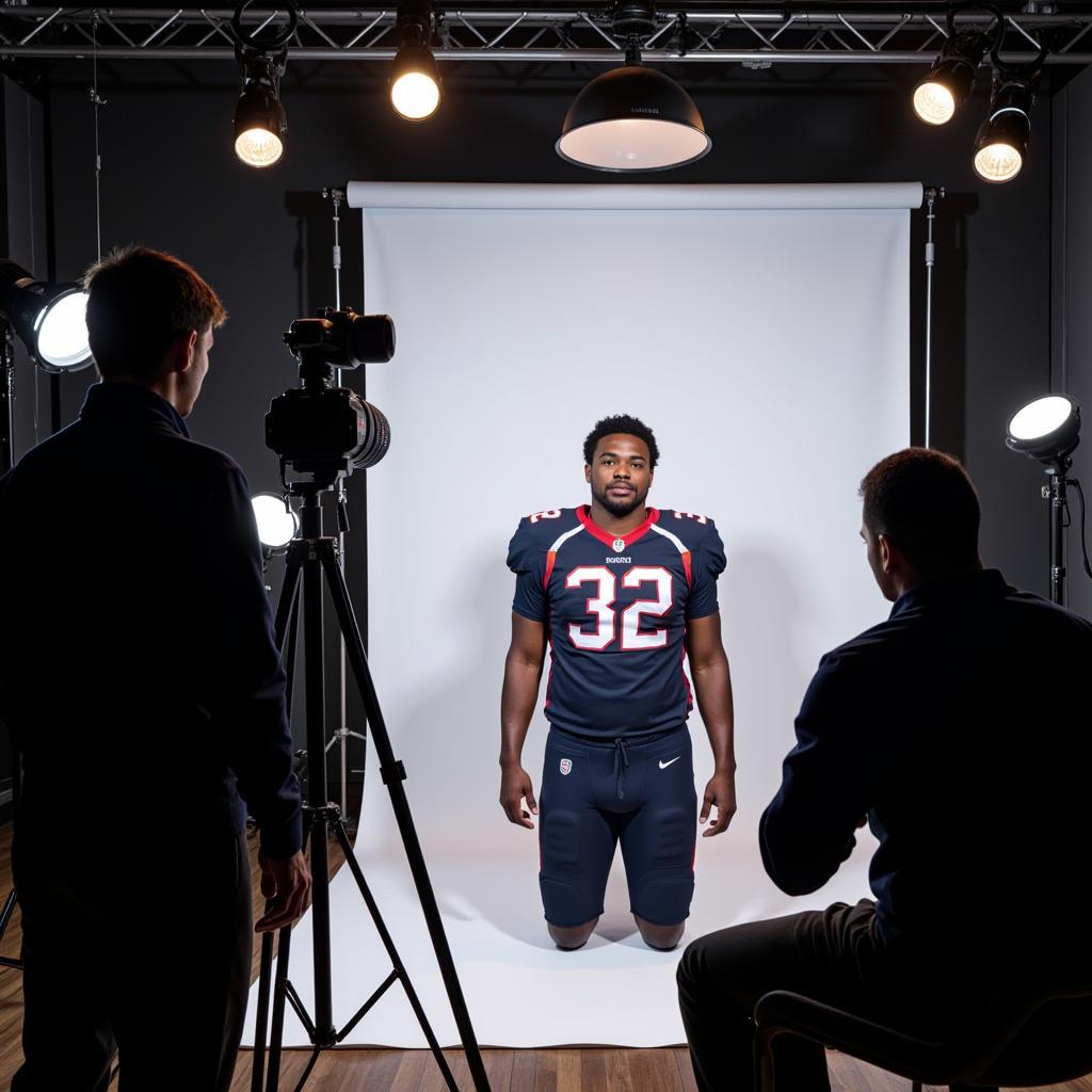 Professional Football Photography Lighting Setups