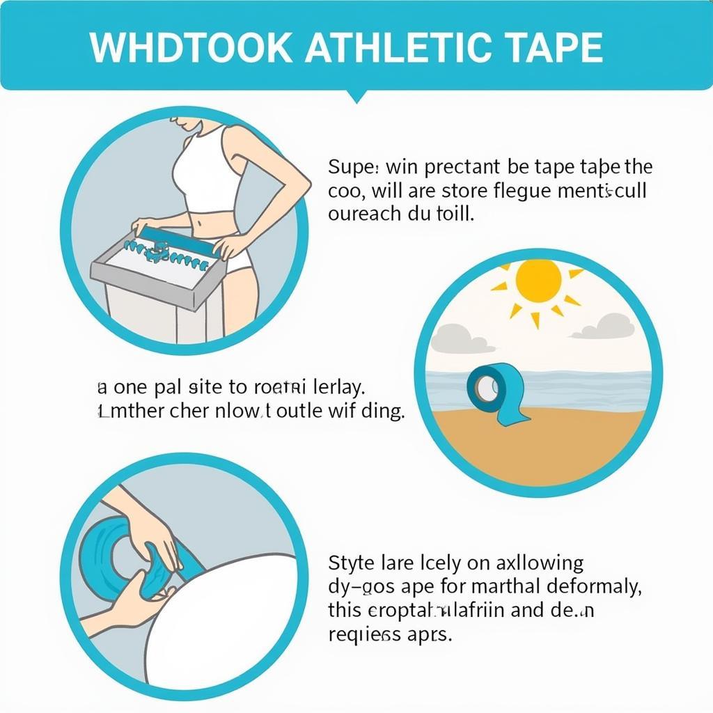 Storing Athletic Tape Correctly