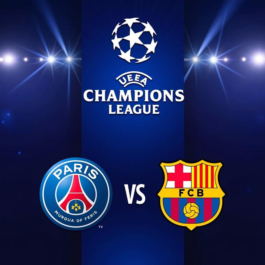 PSG and Barcelona face off in the Champions League draw