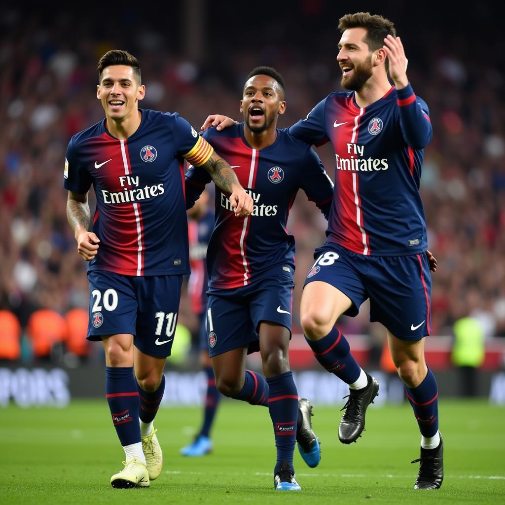 PSG Star Players: Neymar, Mbappé, and Messi