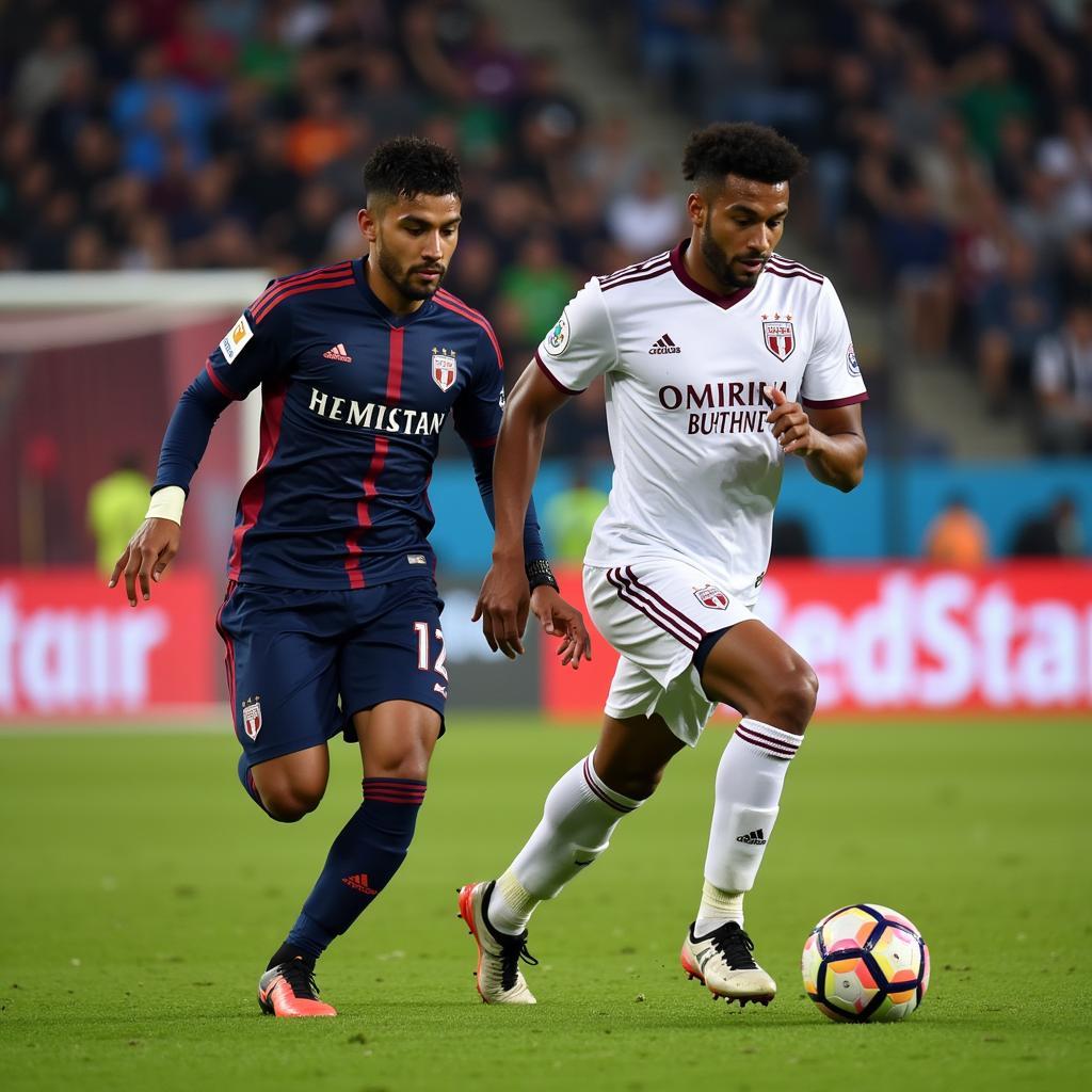 Action from the Qatari Stars League