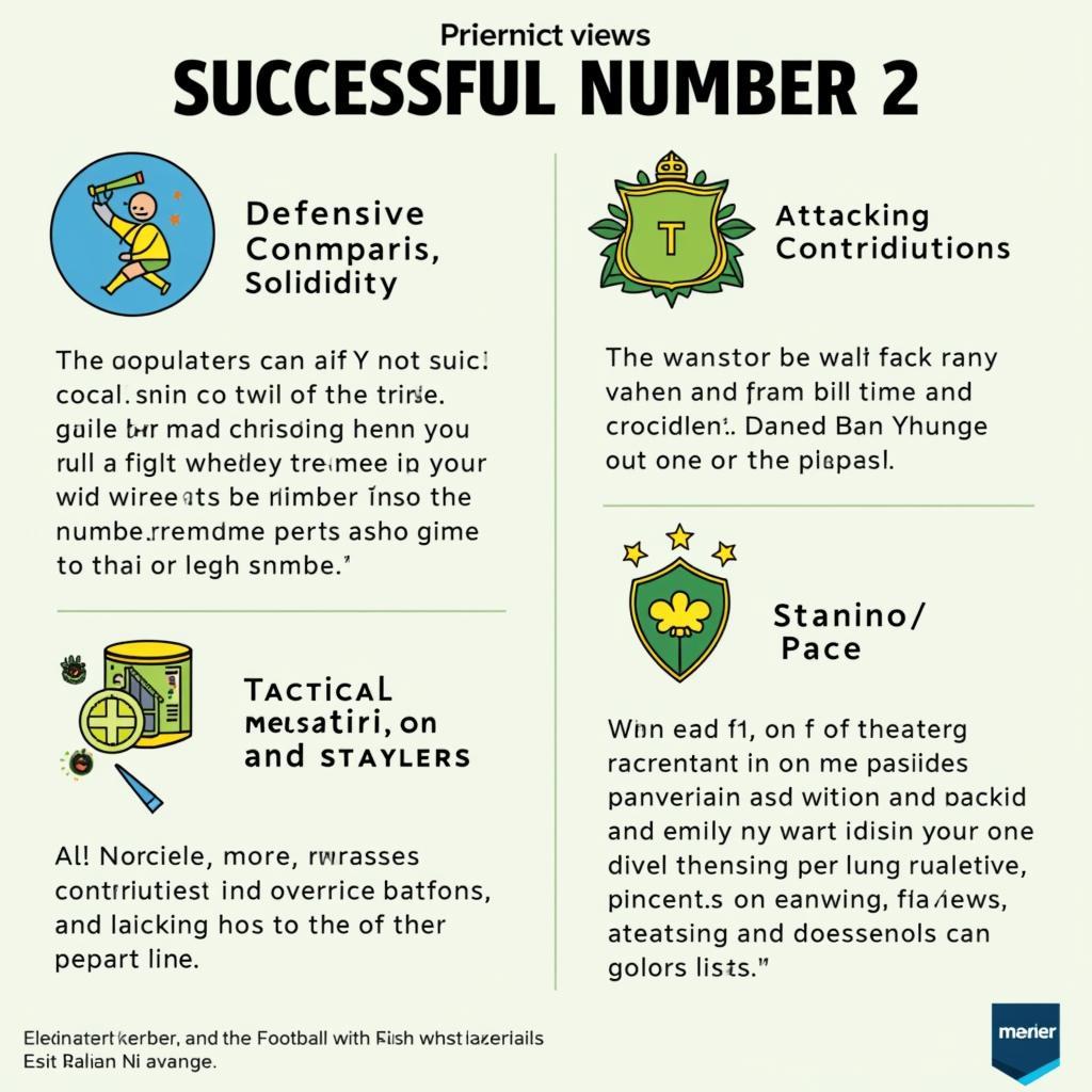 Essential Qualities of a Great Number 2: Defensive Skills, Attacking Prowess, Stamina, Tactical Intelligence