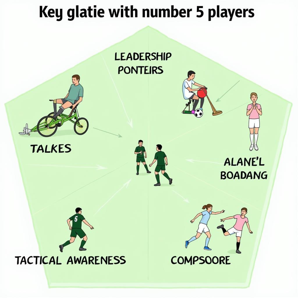 Key Qualities of Number 5 Players in Football