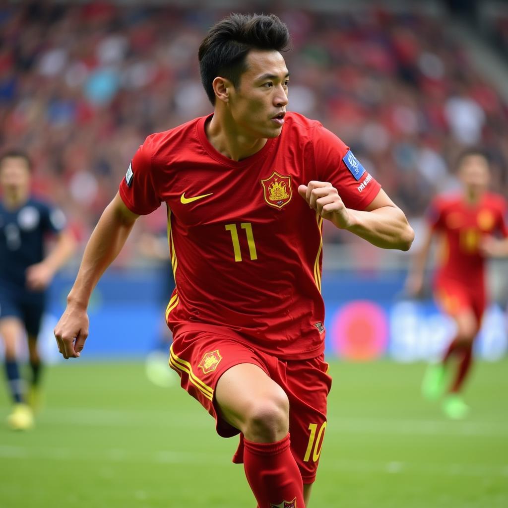 Quang Hai's Performance with the Vietnamese National Team