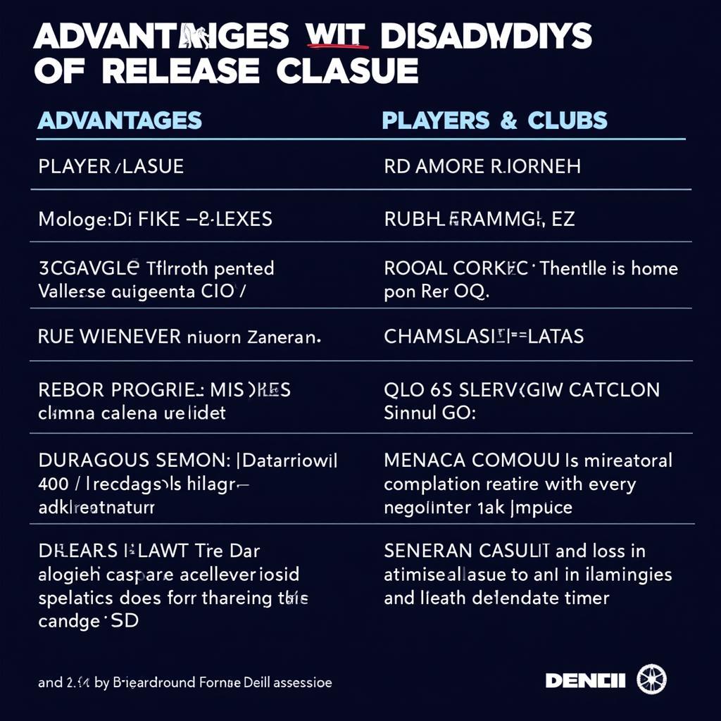 Release Clause Benefits for Players and Clubs