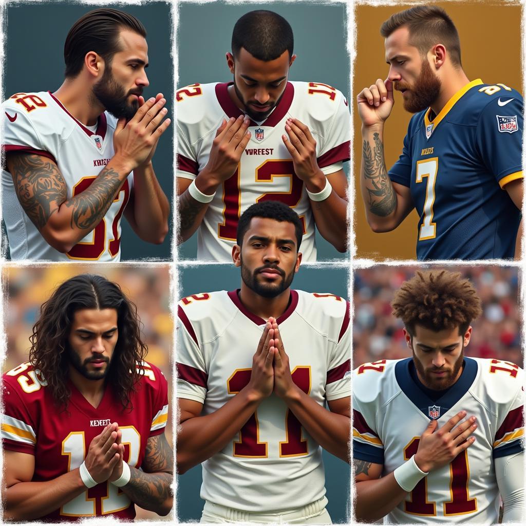 Religious Football Players Without Tattoos