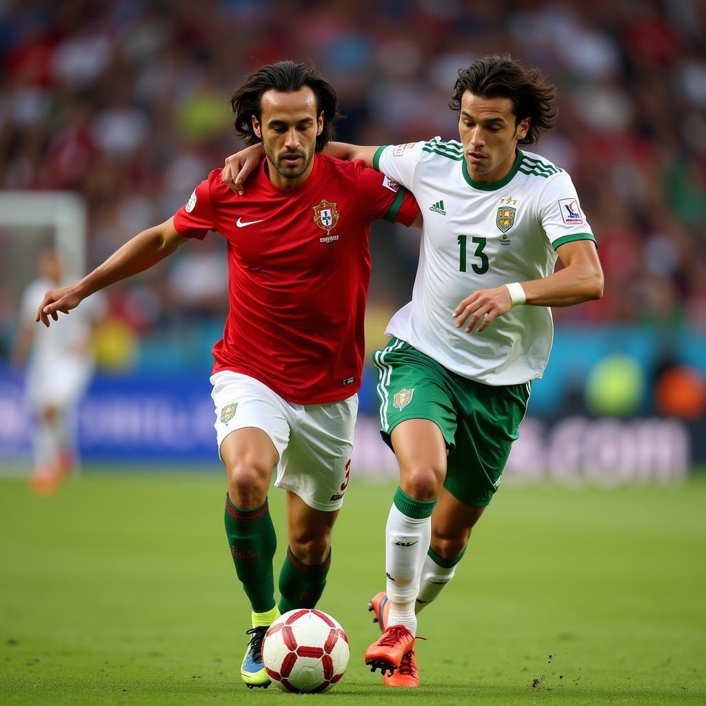 Ricardo Carvalho Playing for Portugal