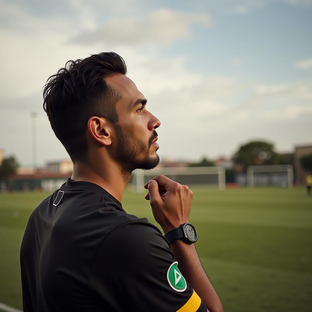 Robert Rosales looking towards his future in professional football.