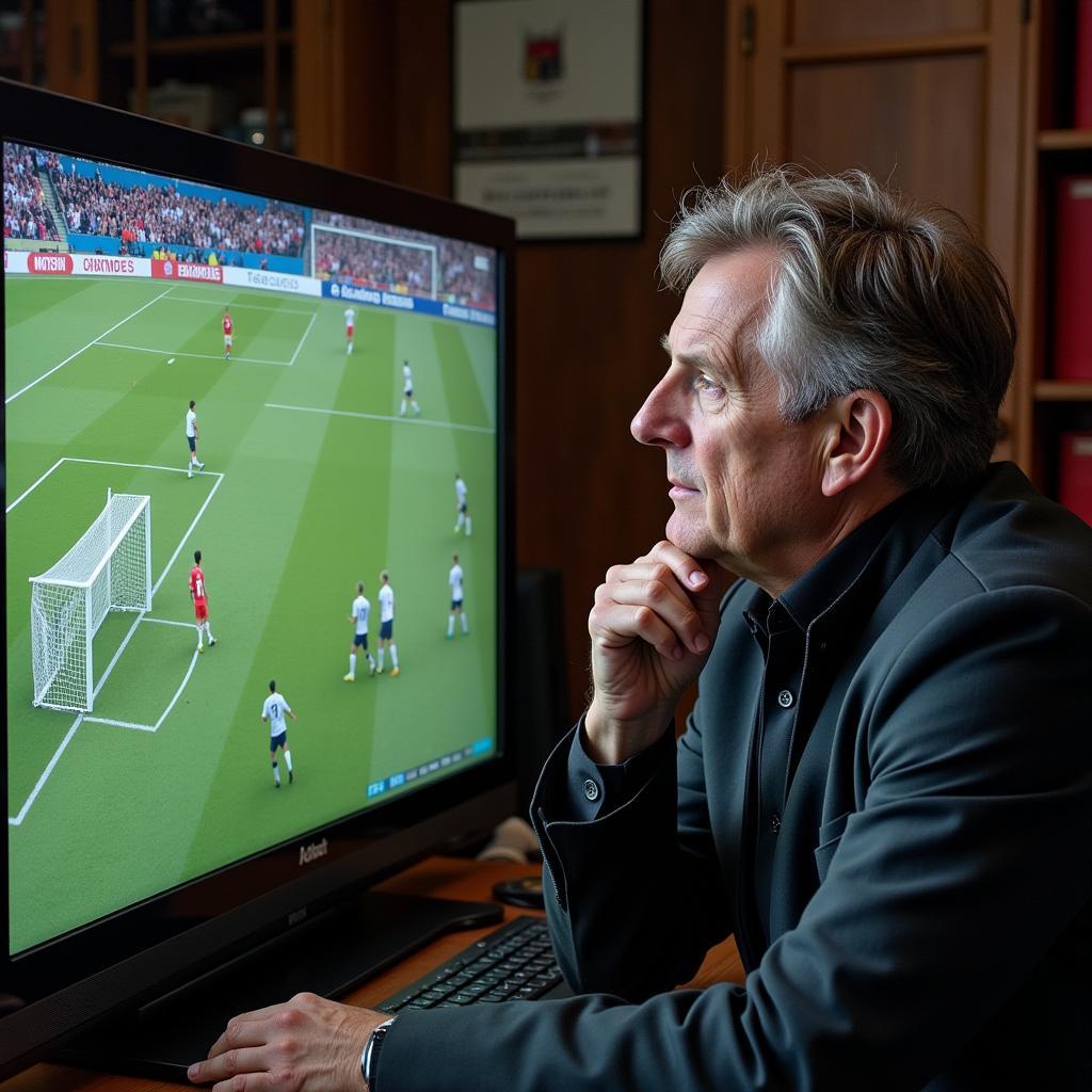 Roy Hodgson Analyzing Erling Haaland's Performance