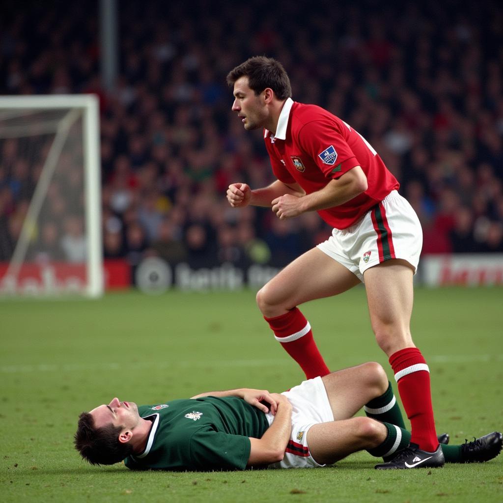 Roy Keane and Alf-Inge Haaland 1997 Incident