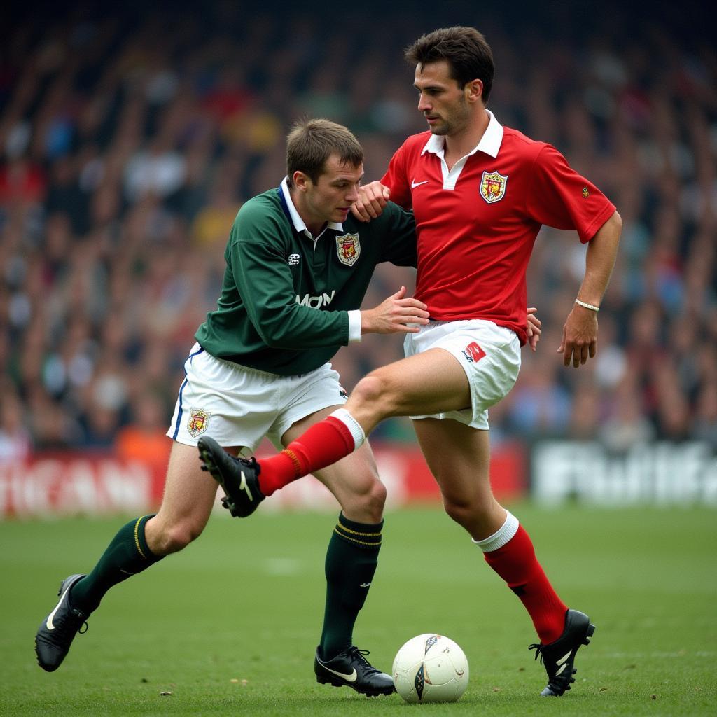 Roy Keane's tackle on Alf-Inge Haaland