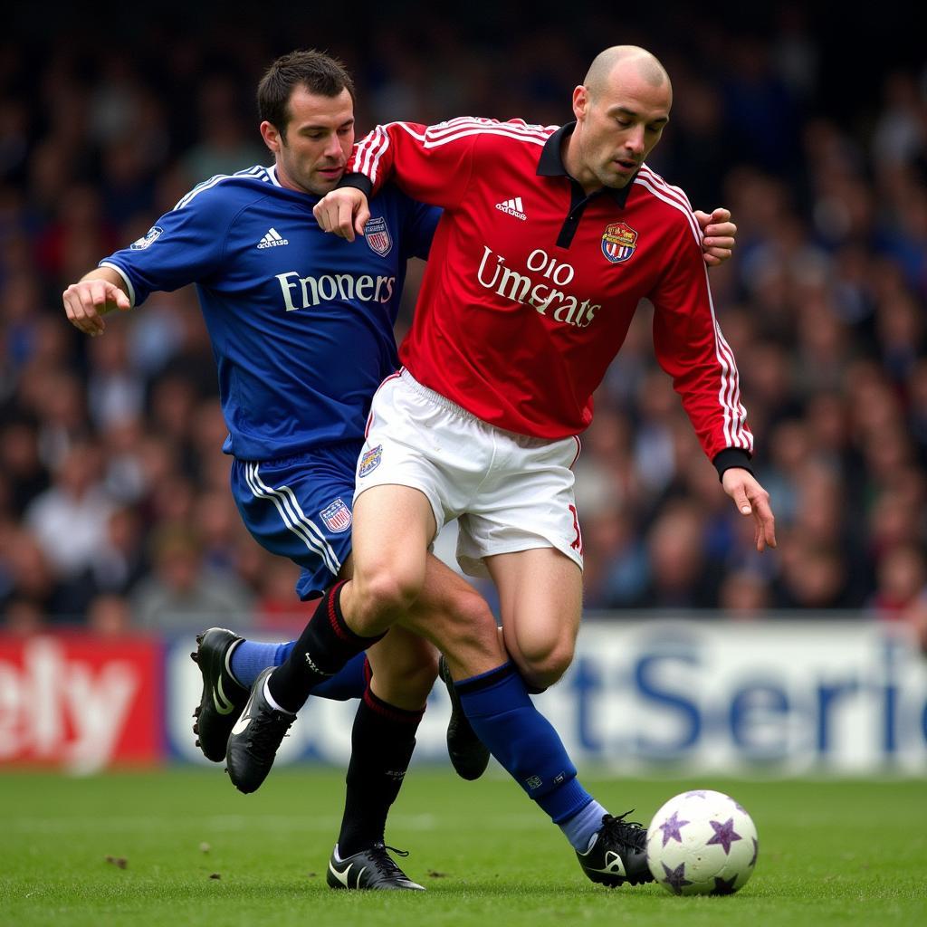 Roy Keane Tackling Alf Inge Haaland