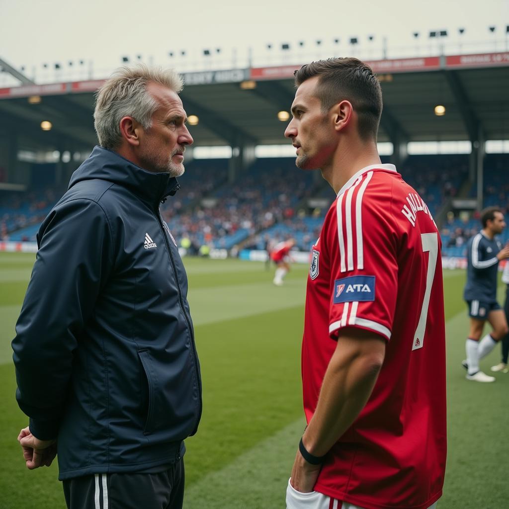 Roy Keane and Erling Haaland: A Clash of Footballing Titans