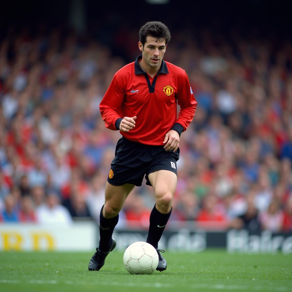 Roy Keane Manchester United Midfield General