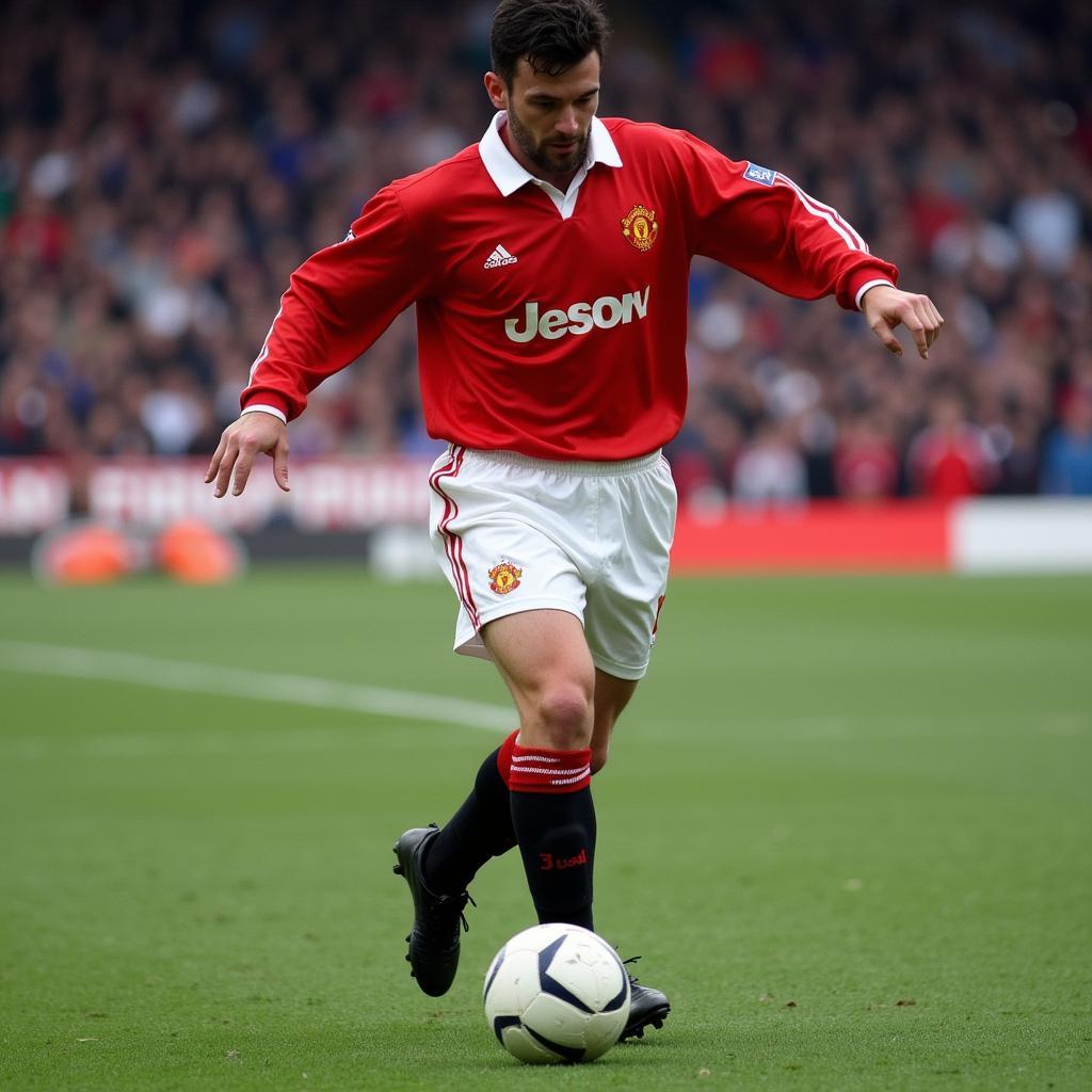 Roy Keane Manchester United Midfielder