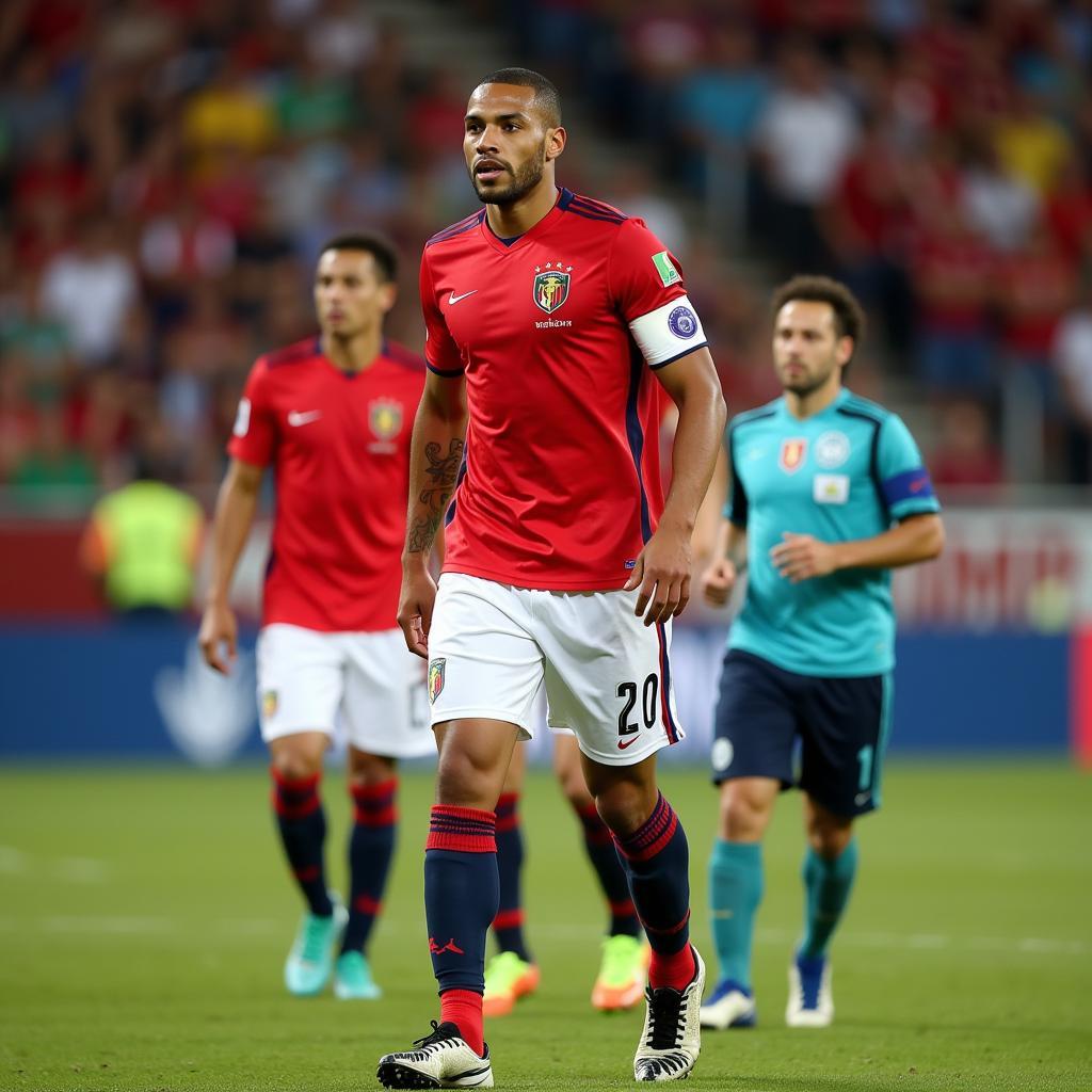 Salomon Rondon Captaining the Venezuelan National Team