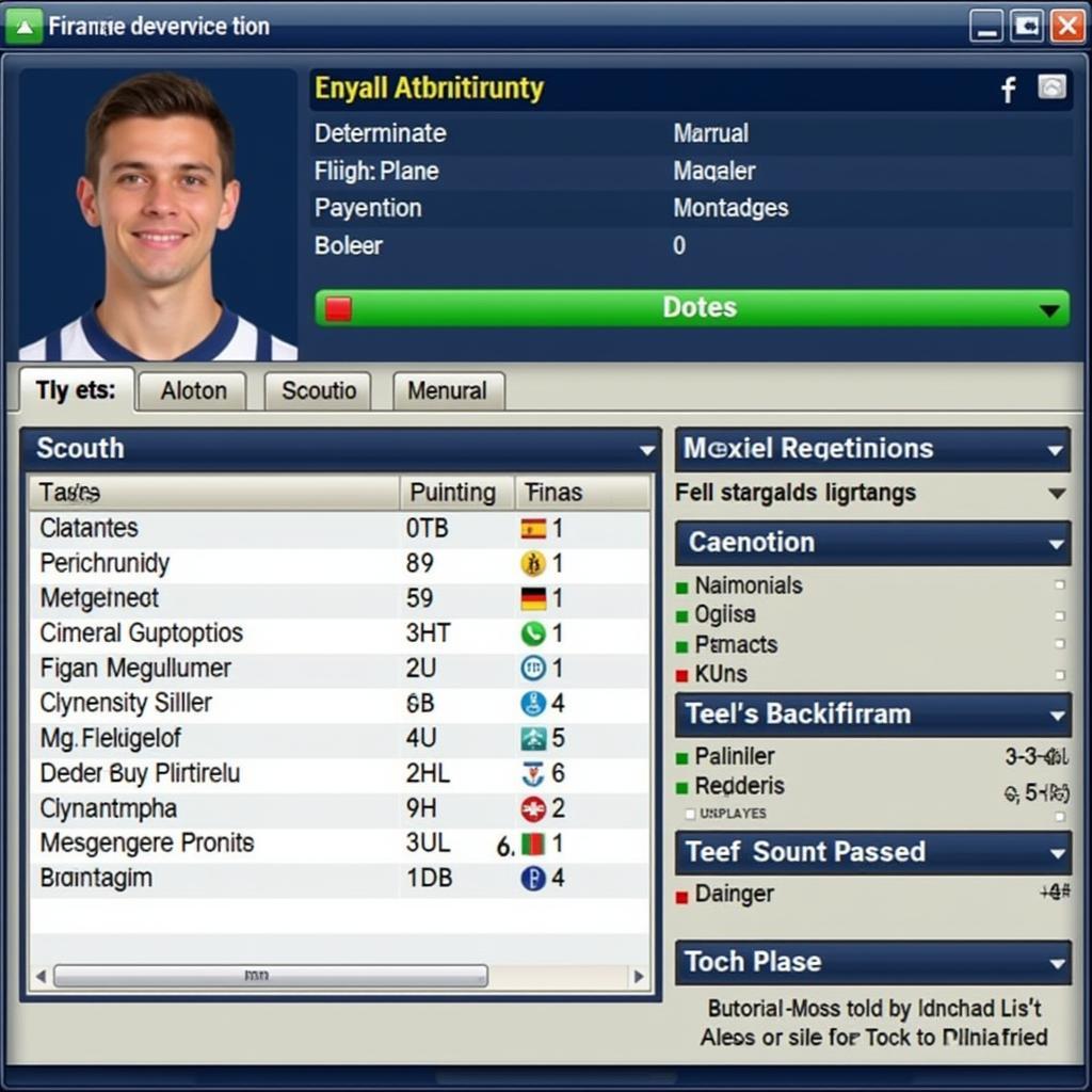 Scouting Young Players in Football Manager 2004