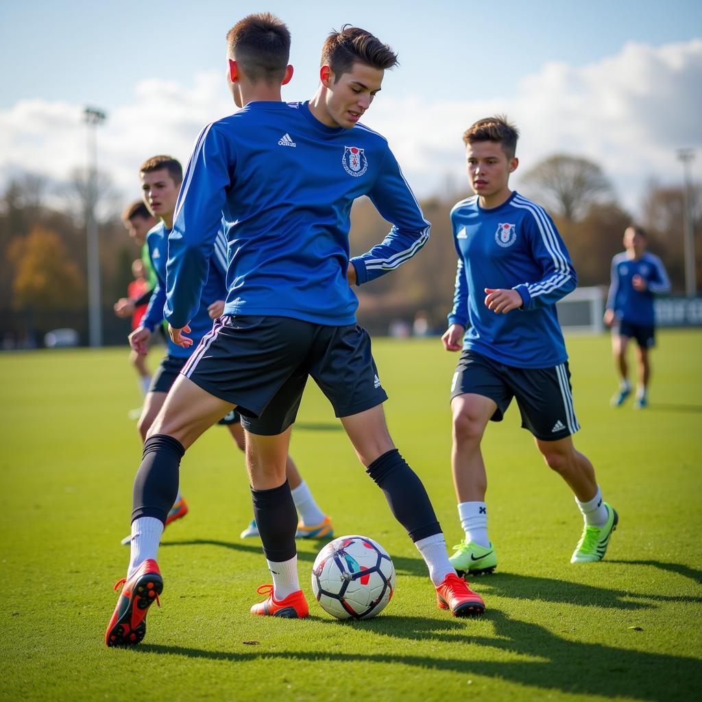 Sochaux Youth Academy Training