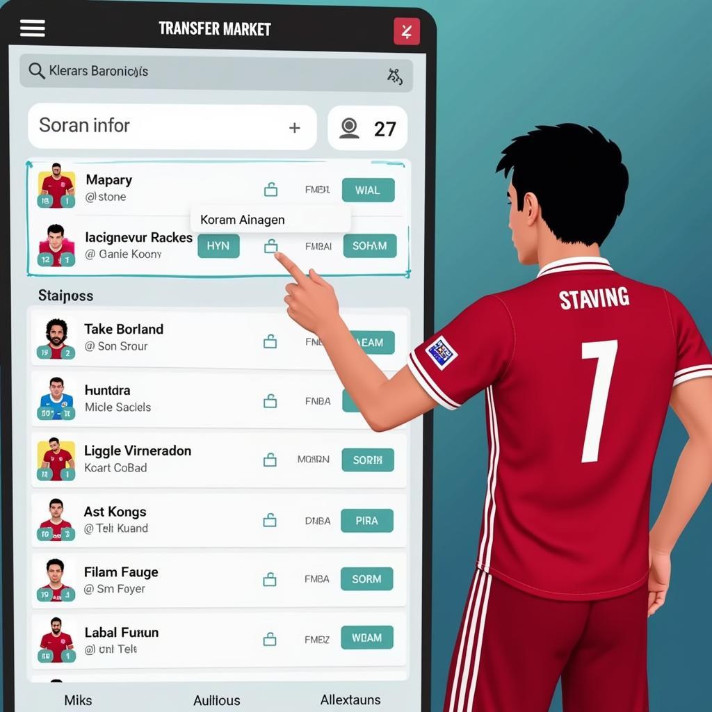 Searching for South Korean Players in Dream League Soccer