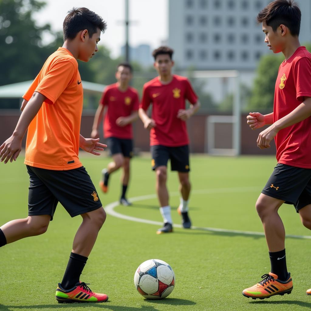 Football talent emerging from Southern Vietnam