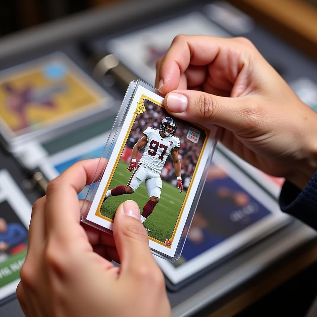 Storing Player Cards in Protective Sleeves