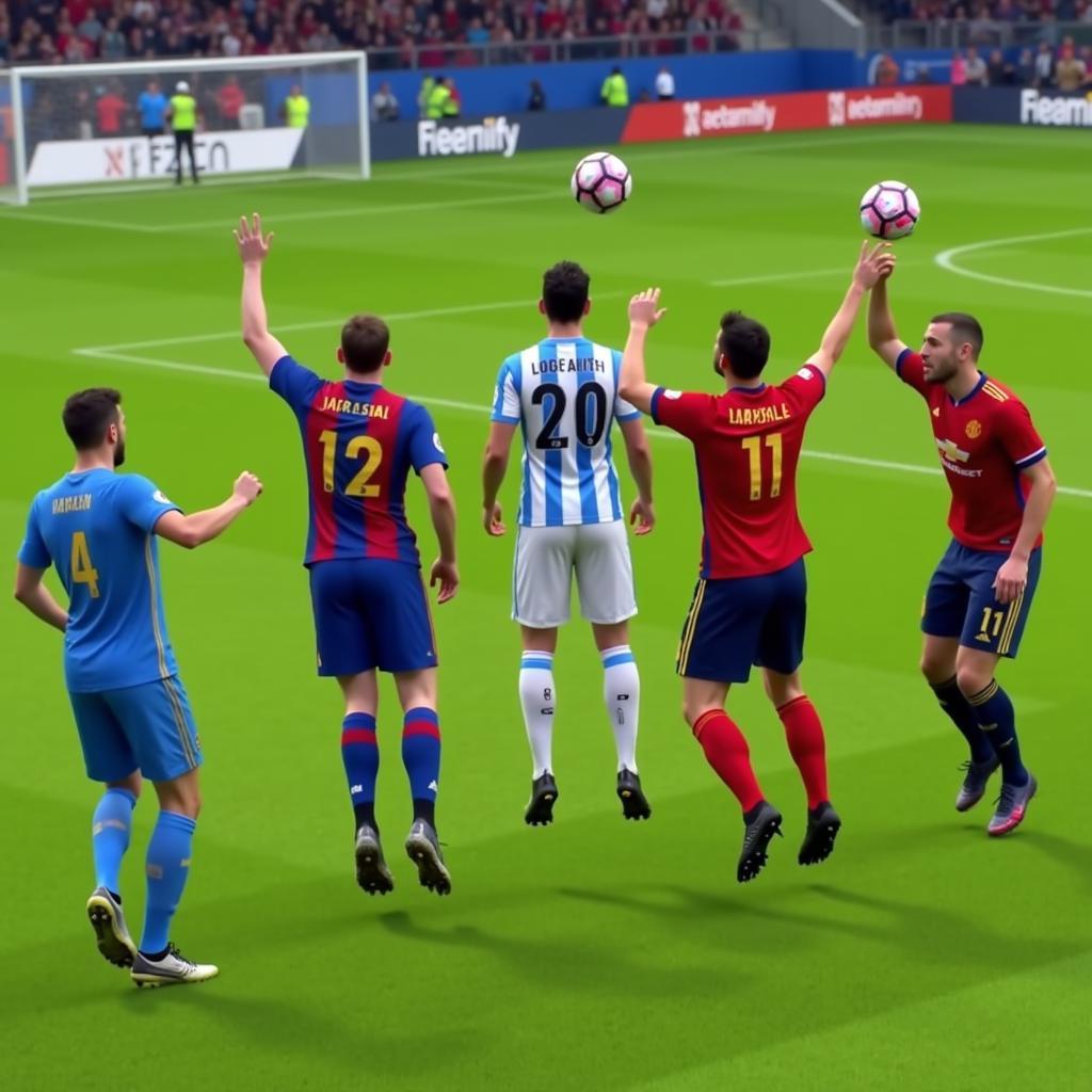 Tallest FIFA Online 4 Players in Action