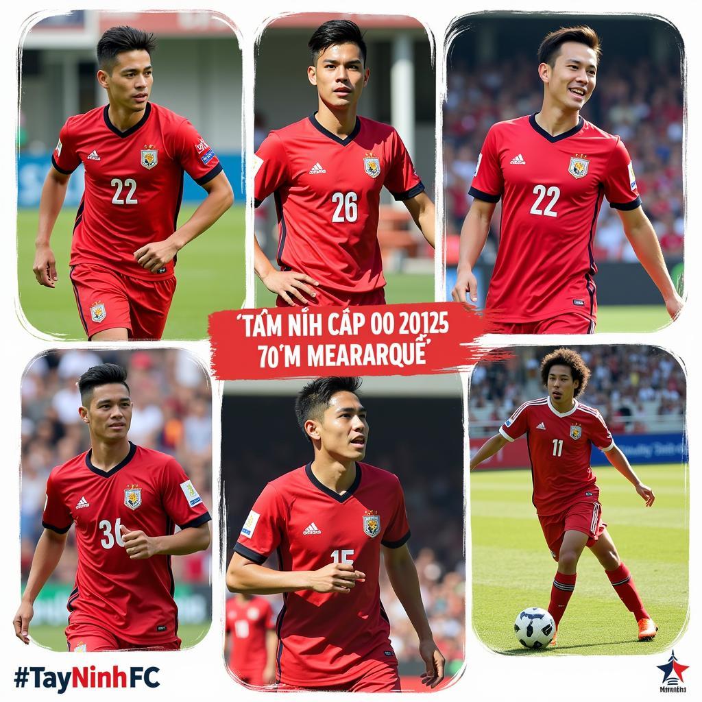 Key players of Tay Ninh Football Club