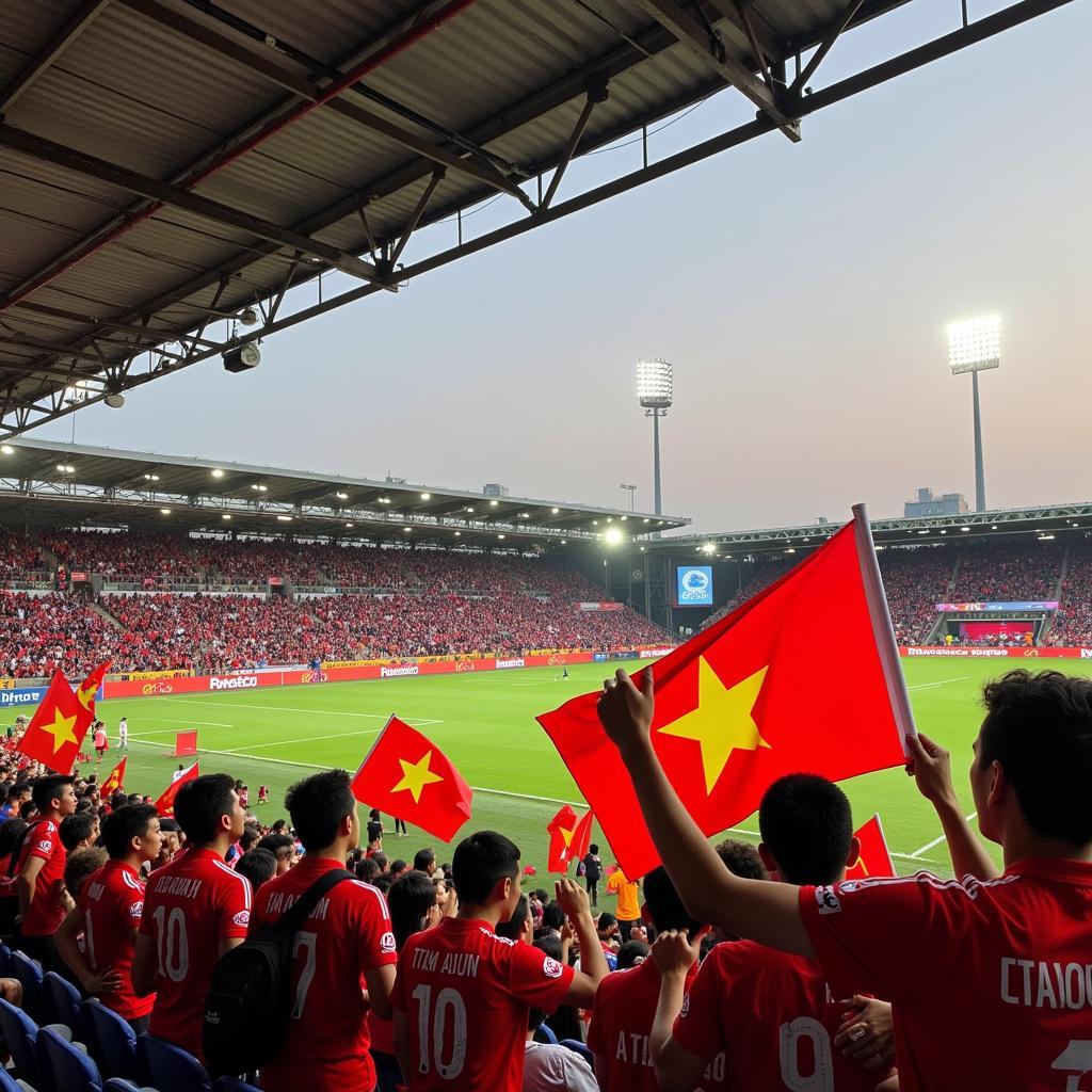 Tay Ninh Football Fans in 2019