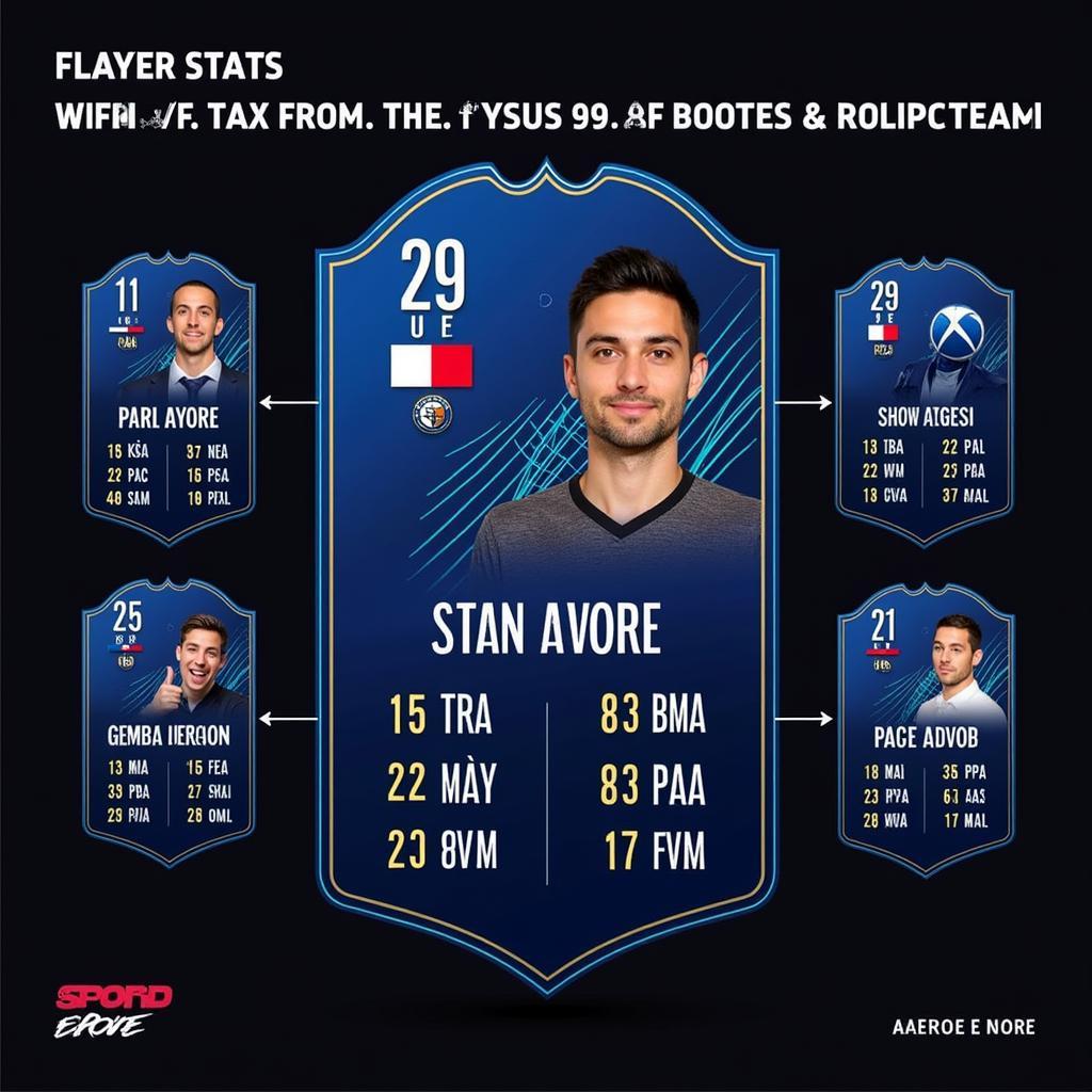 TB Player Card with Boosted Stats in FIFA Online 4