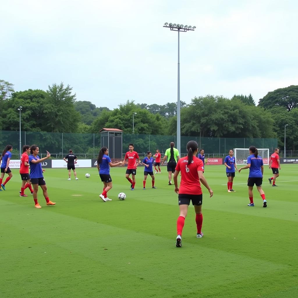 Thailand Women's National Team Training Session